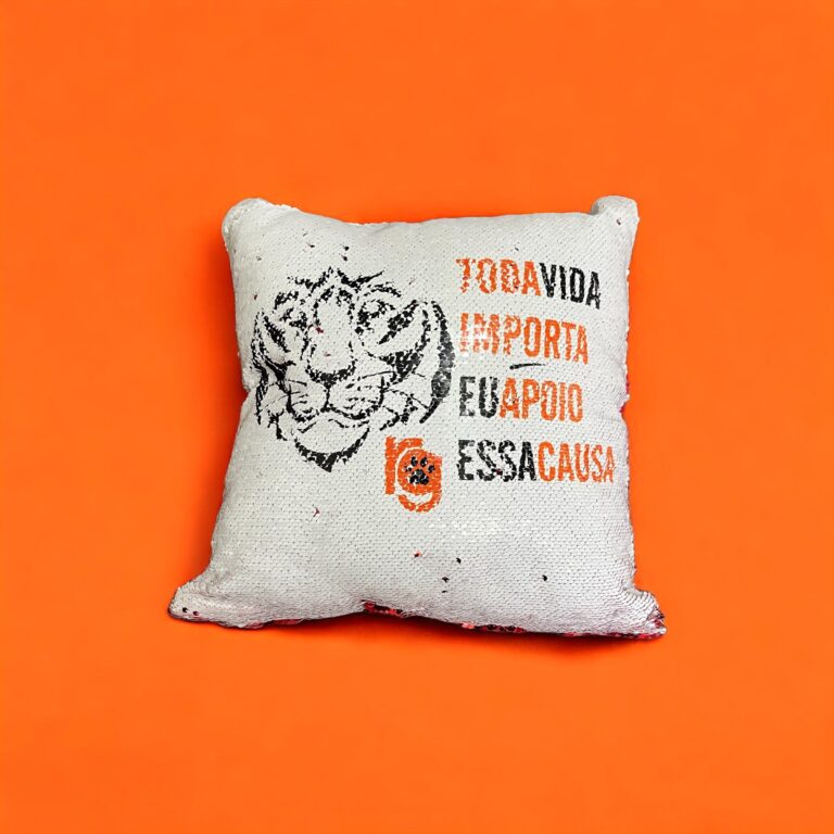 Almofada Mágica Tigre - Toda Vida Importa