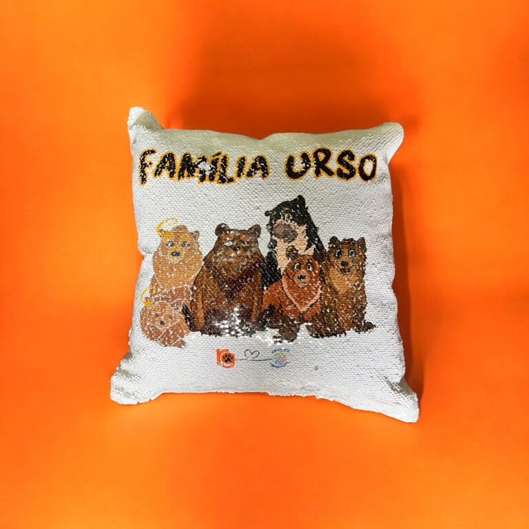 Almofada Família Urso