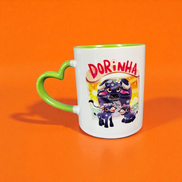Caneca Dorinha e Filhas Verde