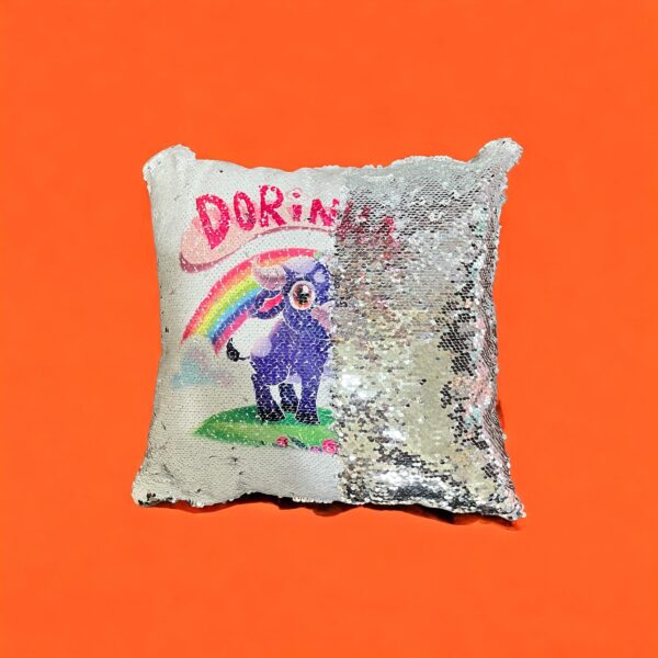 Almofada Búfala Dorinha Prata