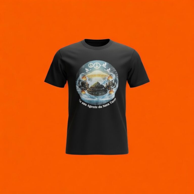 Camiseta Eu Sou Agente da Nova Terra