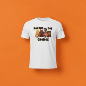 Camiseta Rancho dos Gnomos - Família Urso